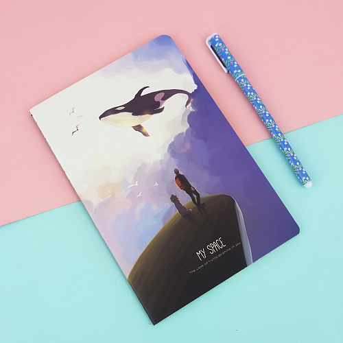 Тетрадь "My space" (мальчик с собакой)