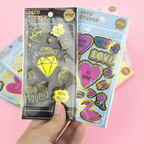 Наклейки "Colorful ver.1" (love)