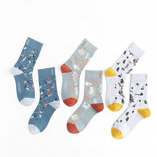 Носки "Русалки" (синие)