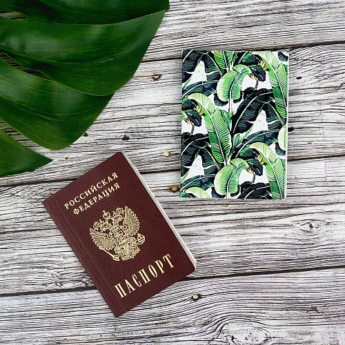 Обложка для паспорта "Greenery"