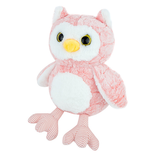 Игрушка-подушка "Сова" (розовая) 40см
