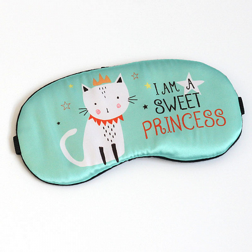 Маска для сна атласная "Princess"