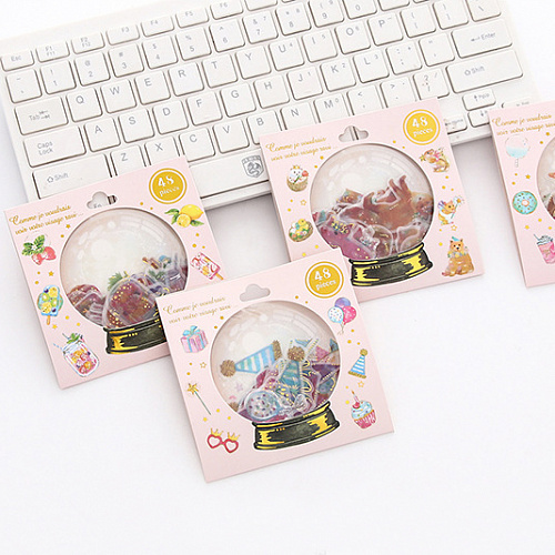 Набор наклеек "Magic ball Tropic"