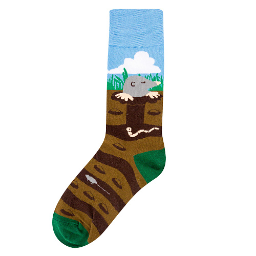 Носки "Кроты"