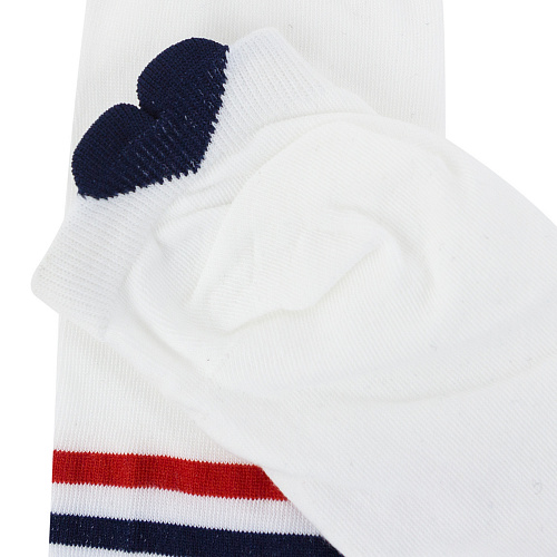 Носки "С сердечком" (2 полоски)