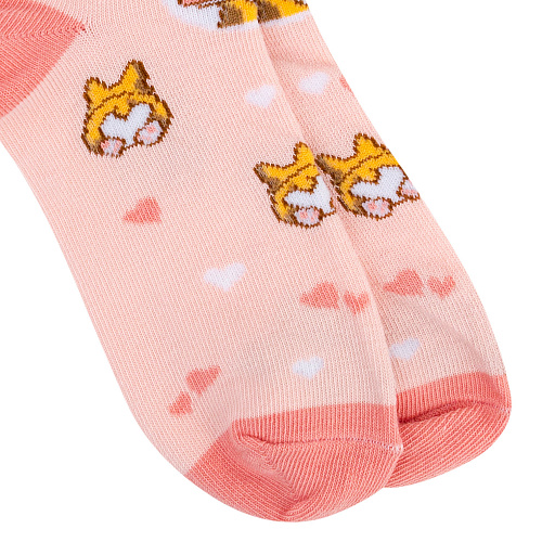 Носки детские "Корги", разм.20-22 (7-9 лет)