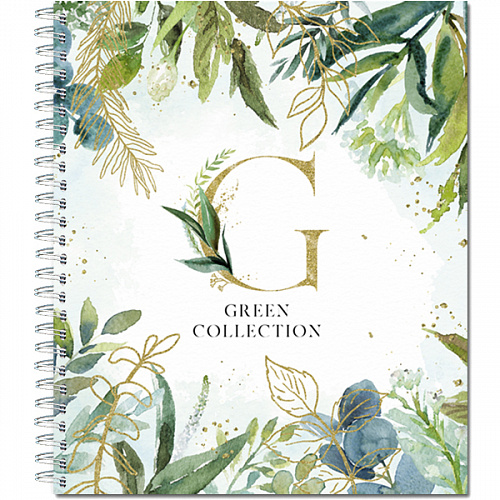 Тетрадь общая 96л на гребне, "Green" 4 многолист