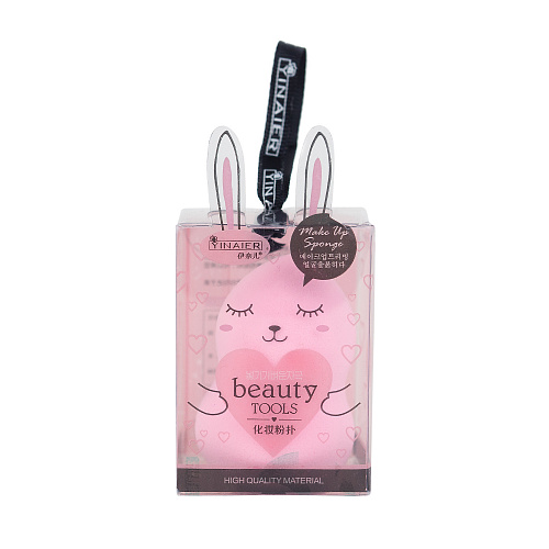 Спонж в декоративной коробке "Beauty Tools" розовый