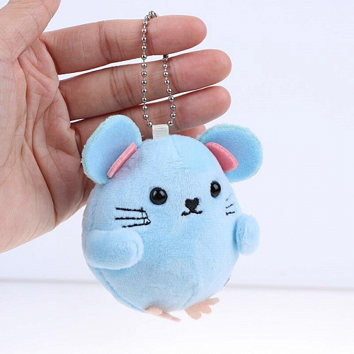 Брелок "Мышонок" (голубой)