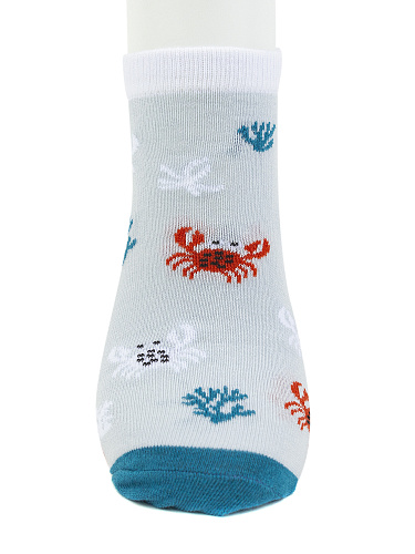 Носки короткие "Крабы", разм.40-45