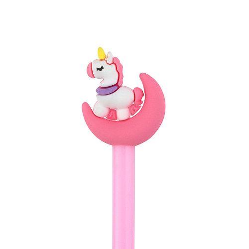Ручка "Единорожек на луне" (розовая)