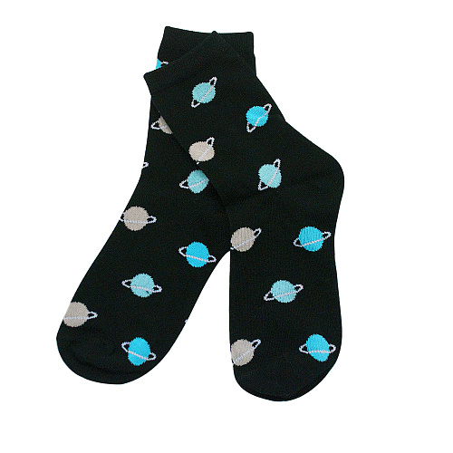 Носки "Планеты" (черные)