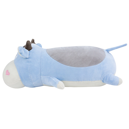 Игрушка-подушка "Бычок" (голубой) 50см