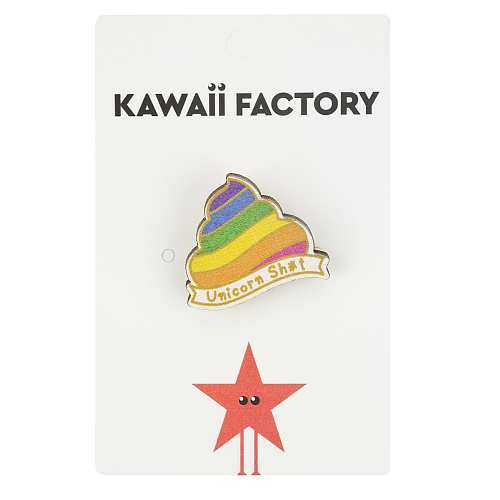 Значок "Unicorn shit"