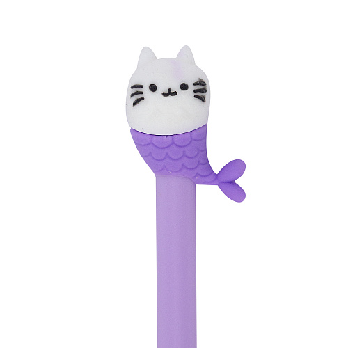 Ручка "Mermaid cat" (сиреневая)