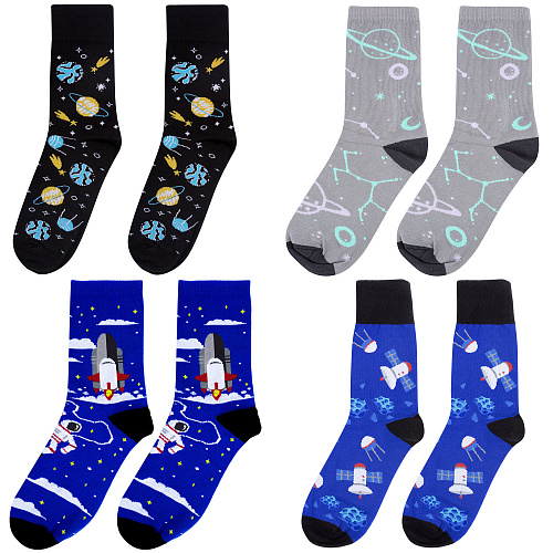 Набор носков в коробке "Космос"