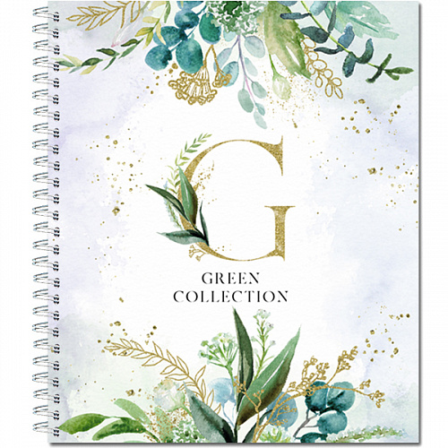 Тетрадь общая 96л на гребне, "Green" 1 м.лист