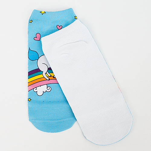 Носки "Единороги" (радуга)