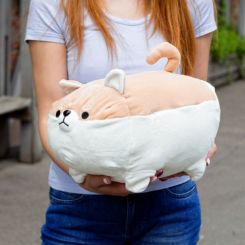 Игрушка-подушка "Корги-плюшка" 40см