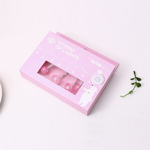 Гирлянда "Шарики" (розовые), LED