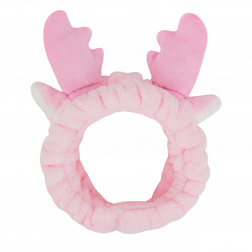 Повязка на голову "Олененок", розовый