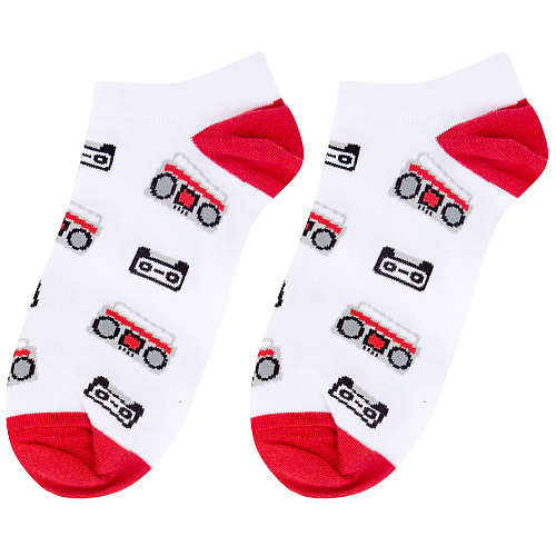 Носки короткие "Кассетник", разм. 40-45