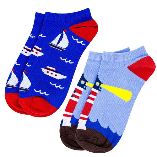 Носки короткие "Маяк", разм. 40-45