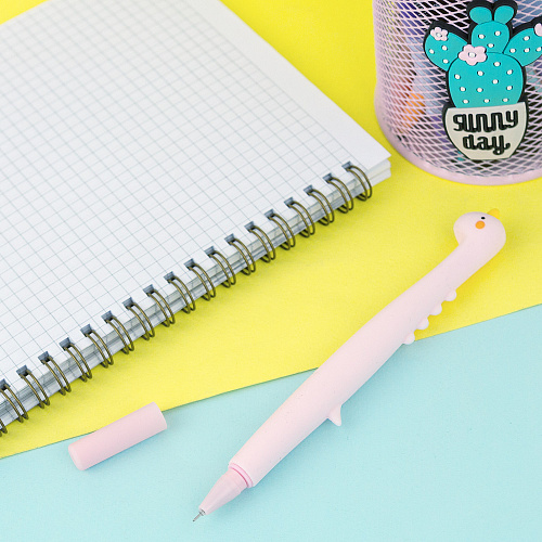 Ручка "Динозаврик" (розовая)