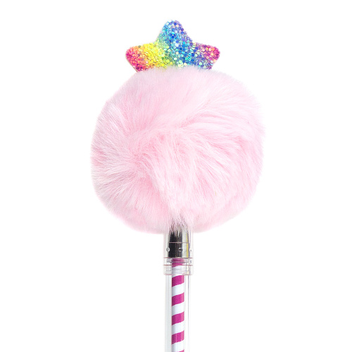 Ручка "Pom Pom" (розовая со звездой)