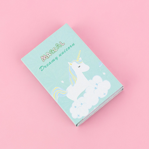 Набор стикеров "Dreamy unicorn" (мятный)