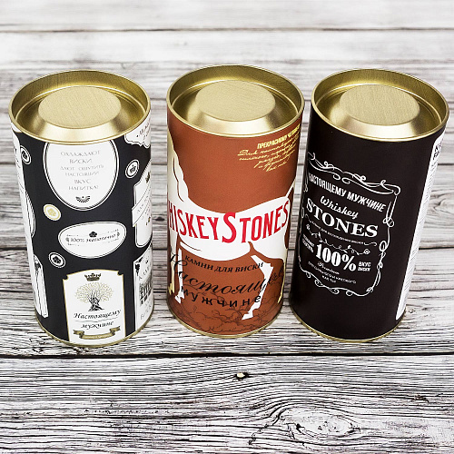 Камни для виски в тубусе "Jack Daniel's"