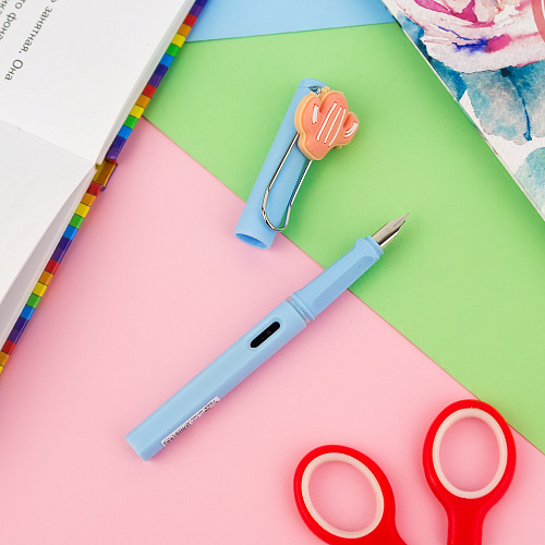 Ручка "Офис милота" голубой