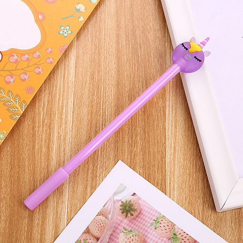 Ручка "Пончик-единорог" сиреневый