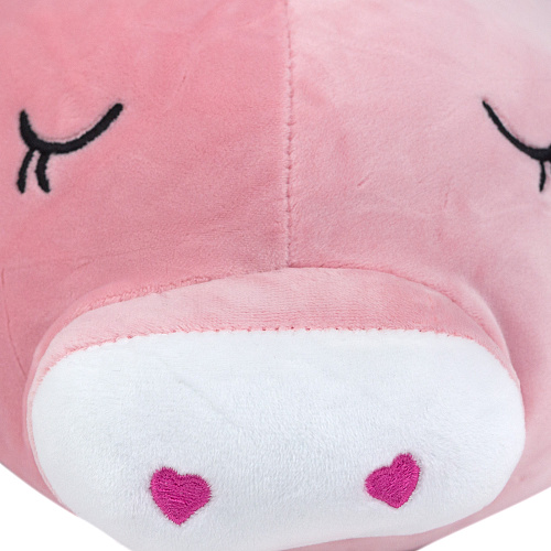 Игрушка-подушка "Свинка с пледом"