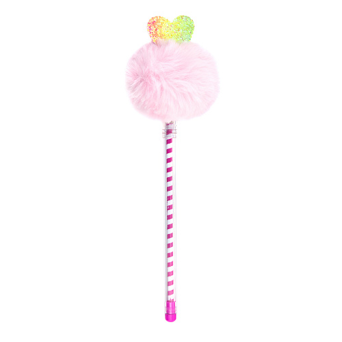 Ручка "Pom Pom" (розовая с сердечком)