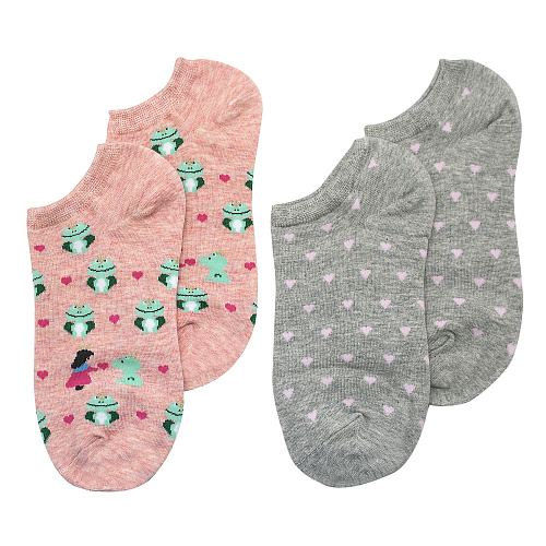 Носки "Лягушки+Серые"