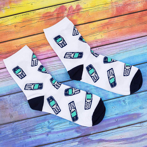 Носки "Телефоны", разм.40-45