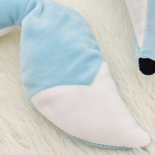 Подушка для путешествий "Лиса" (голубая)