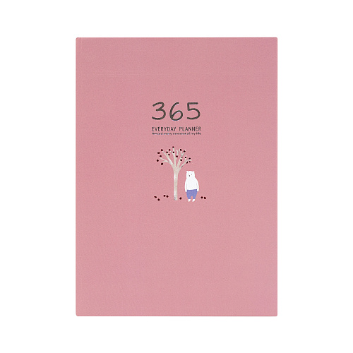Ежедневник-планер "365 days" (розовый)