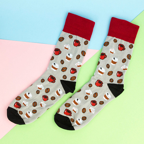 Носки "Кофе-брейк", разм.40-45