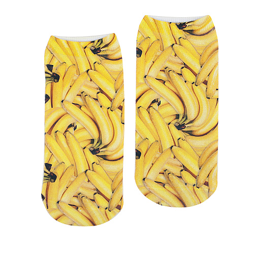 Носки "Бананы желтые"