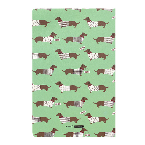 Тетрадь "Собачки" (мятная)