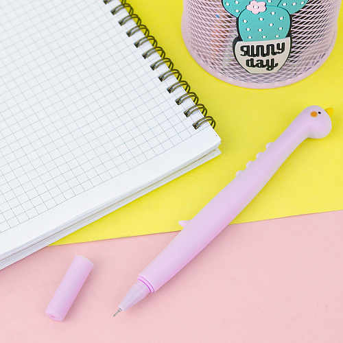 Ручка "Динозаврик" (лиловая)