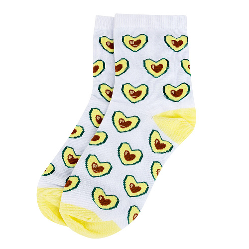 Носки "Любимое авокадо", разм.35-39