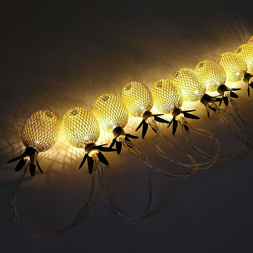 Гирлянда "Ананасы" LED, USB