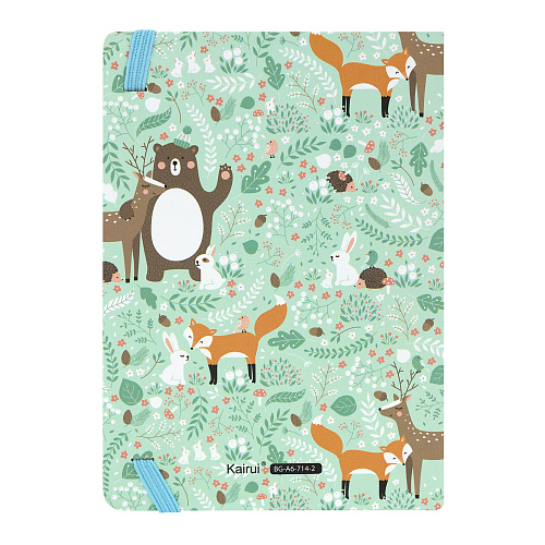 Блокнот "Cute Pattern" (мятный)