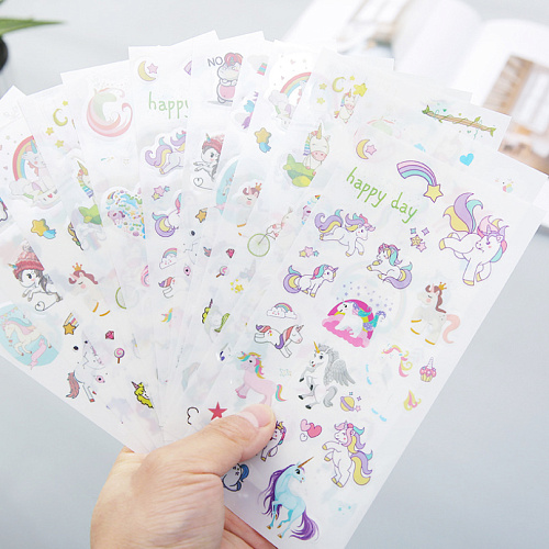 Наклейки "Happy unicorns"