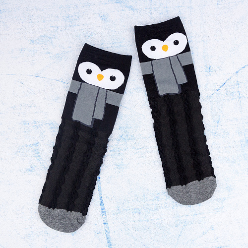 Носки "Уютная зима" (пингвин)