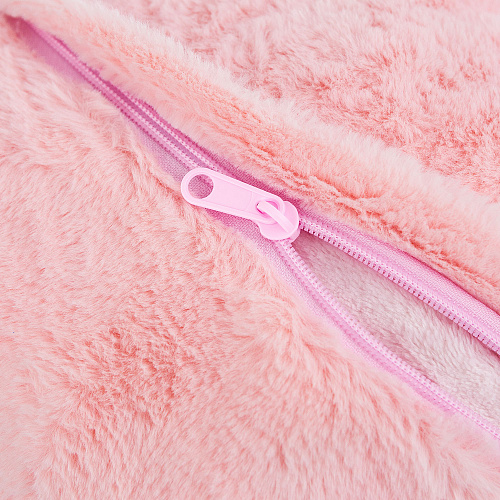 Игрушка-подушка "Котик с пледом" (розовая) 35*40см