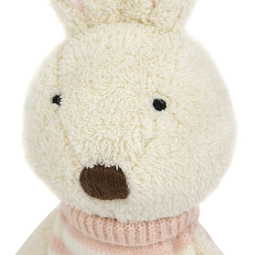 Игрушка-подушка "Зайка в розовом свитере" 45см